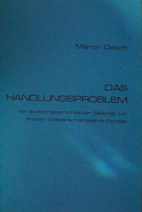 Das Handlungsproblem