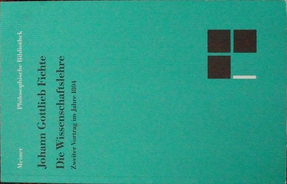 Die Wissenschaftslehre