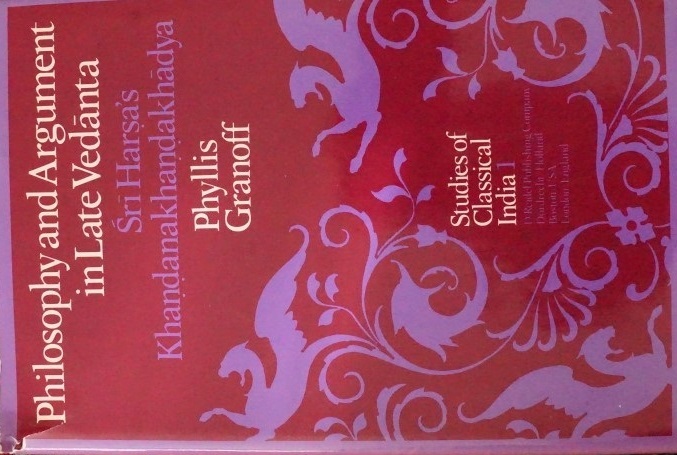 Philosophy and Argument in Late Vedanta