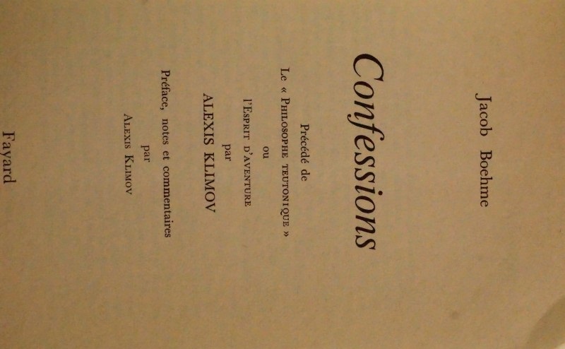 Confessions 