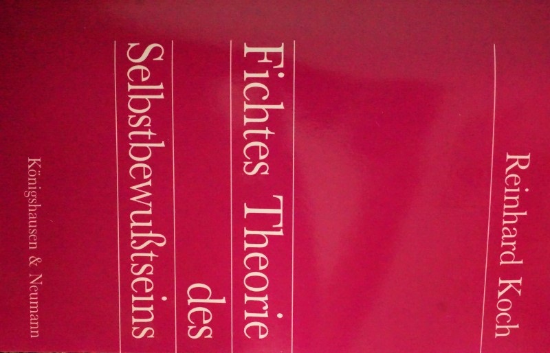 Fichtes Theorie des Selbstbewustseins