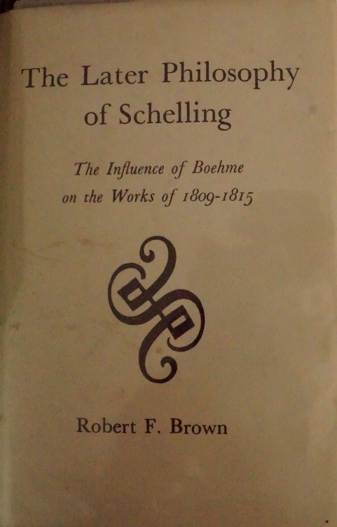 The Later Philosophy of Schelling