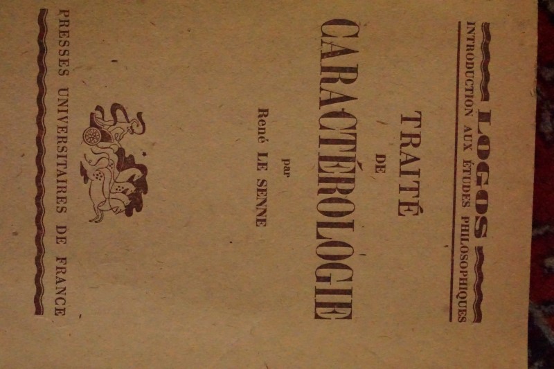 Traité de Caractérologie