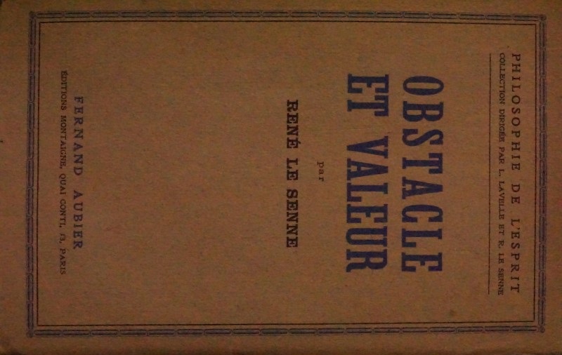 Obstacle et Valeur