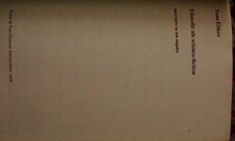 Filosofie als Science-Fiction  