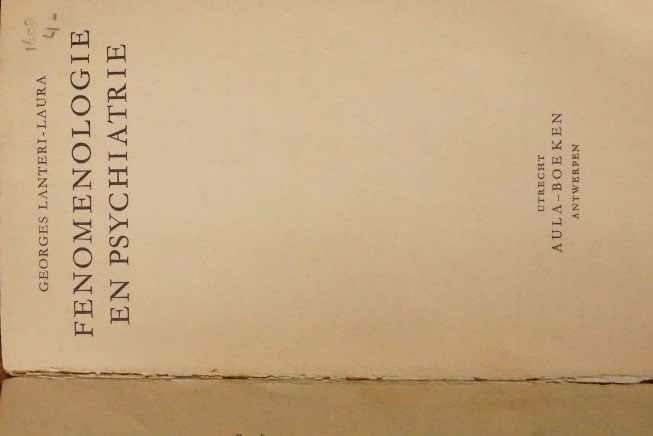 Fenemonologie en Psychiatrie