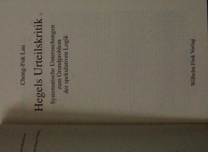 Hegels Urteilskritik 