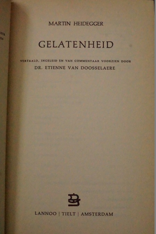 Gelatenheid