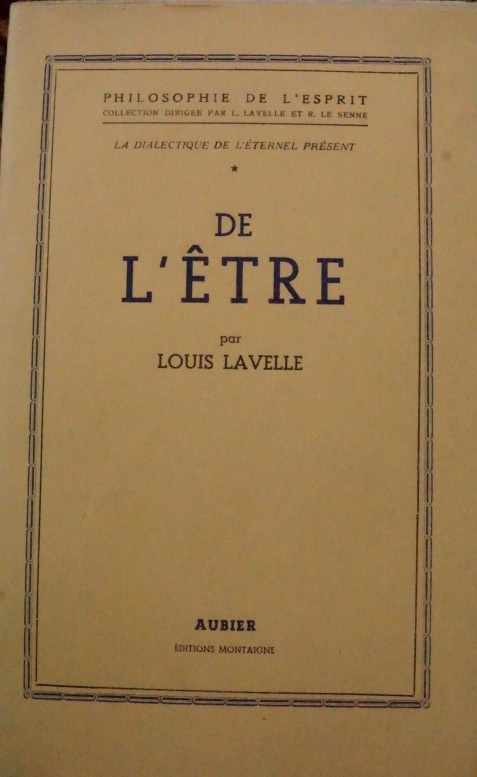 De L`Être 