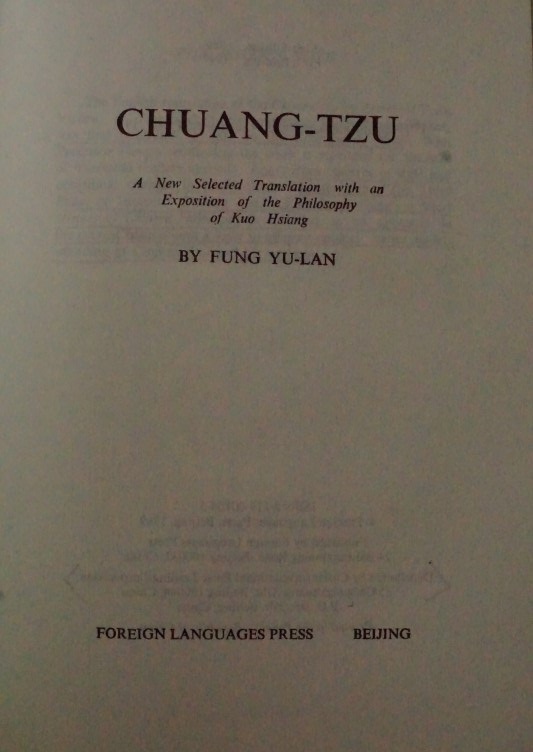 A Taoist Classic Chuang-Tzu