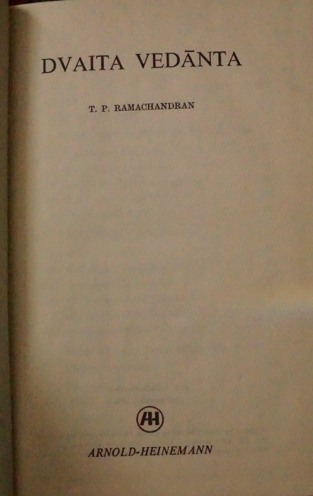 Dvaita Vedanta