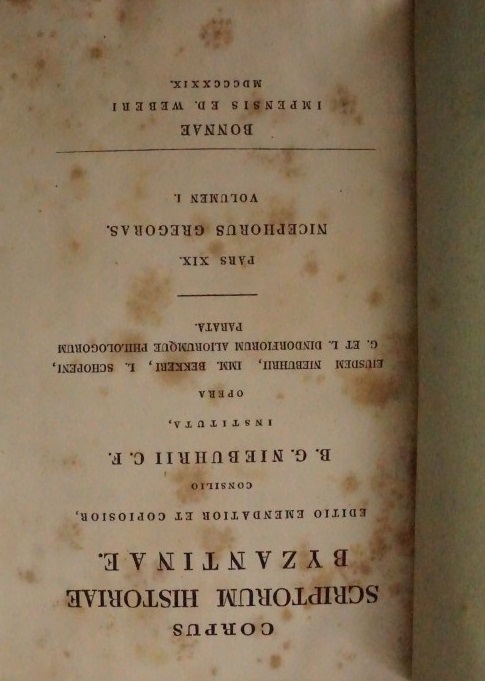 Corpus Scriptorum Historiae Byzantinae