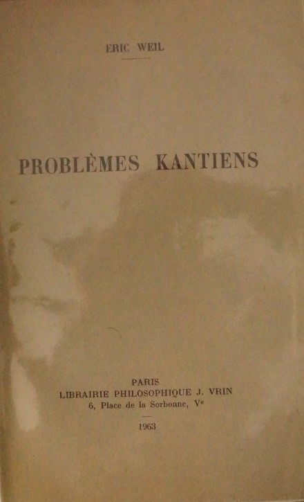Problèmes Kantiens
