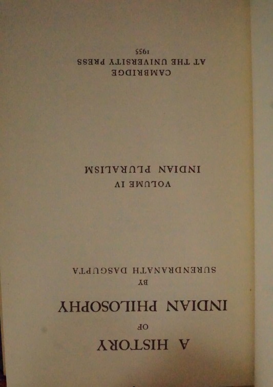 A History of Indian Philosophy