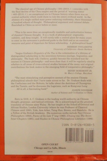Disputers of the Tao