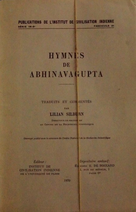 Hymnes de Abhinavagupta