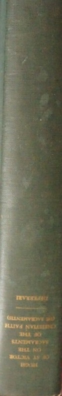 Hugh of Saint Victor on the Sacraments of the Christian Faith ( De Sacramentis )