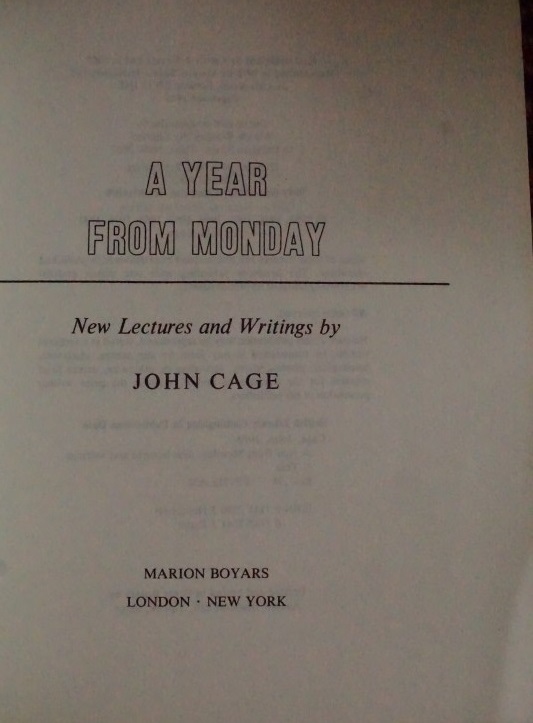 A year From Monday