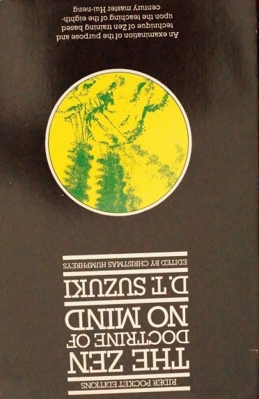 The Zen Doctrine of No Mind