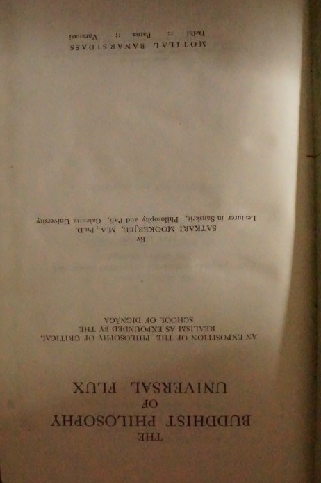 The Buddhist Filosophy of Universal Flux