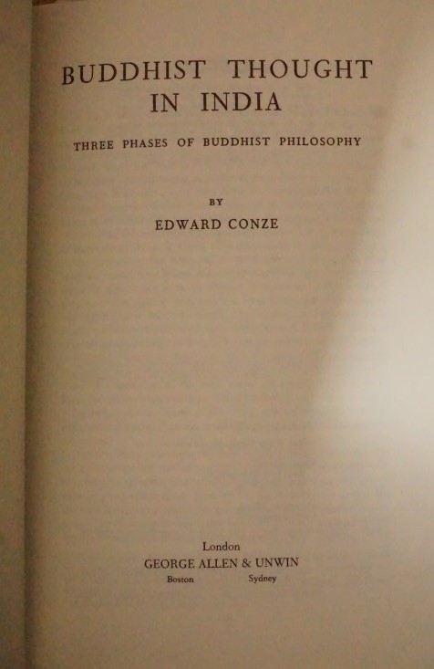 The Three Fases of Buddhist Filosophy