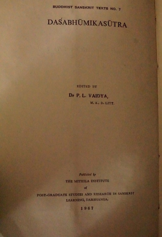 Dasabhumikasutra