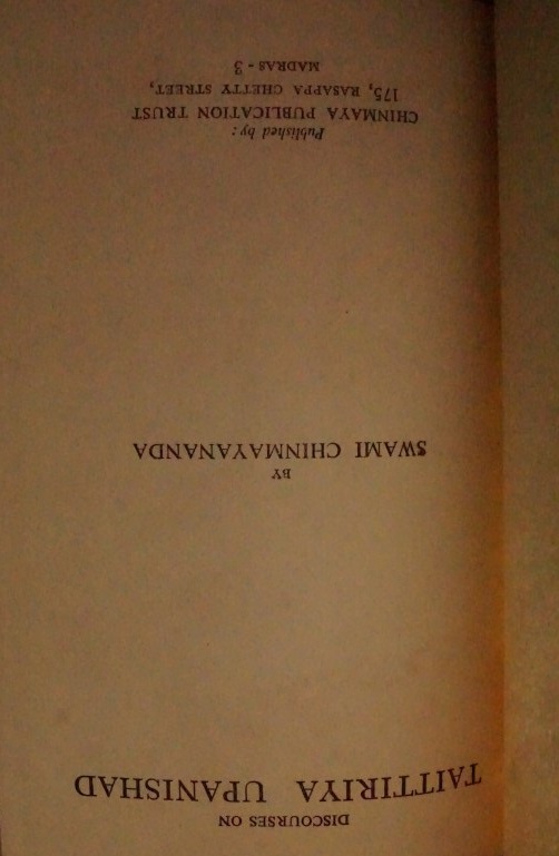 Taittiriya Upanishad