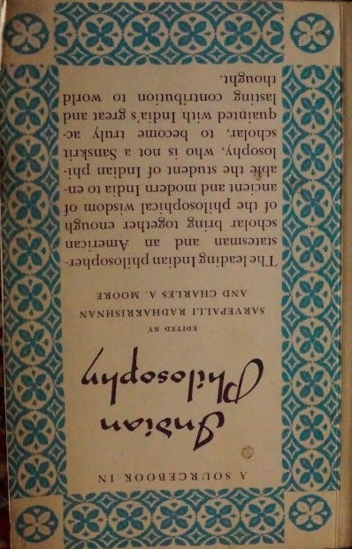 A sourcebook in Indian Philosophy
