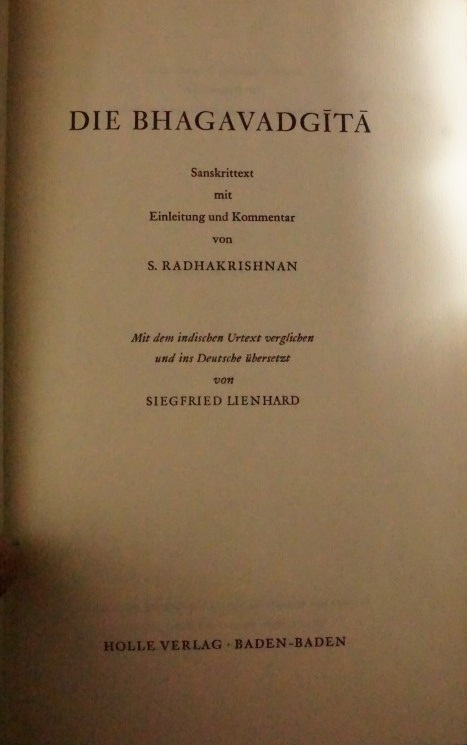 Die BhagavadGita