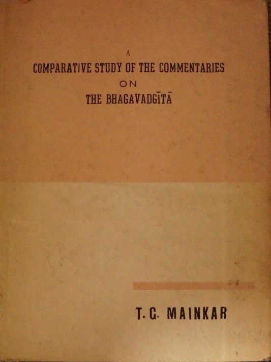 A Comparative study of the commentaries on the Bhagavadgita