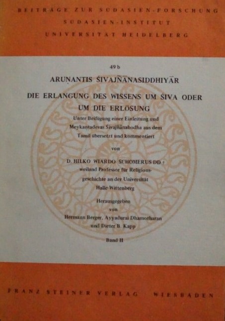 Die Erlangung des Wissens um Siva oder um die Erlösung