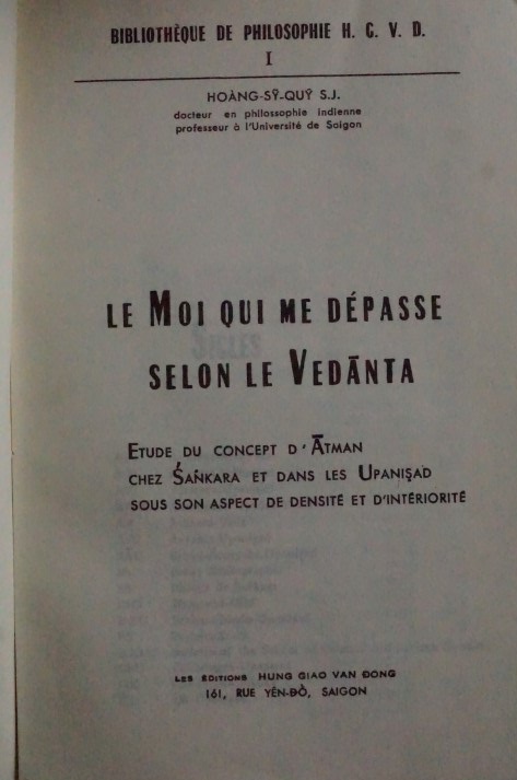 Le Moi Qui Me Dépasse Selon Le Vedanta