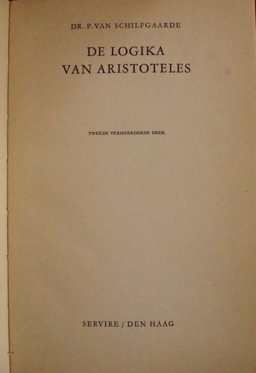 De Logika van Aristoteles