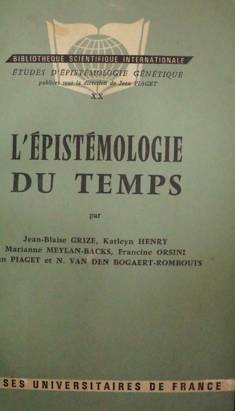 L`Épistémologie du Temps