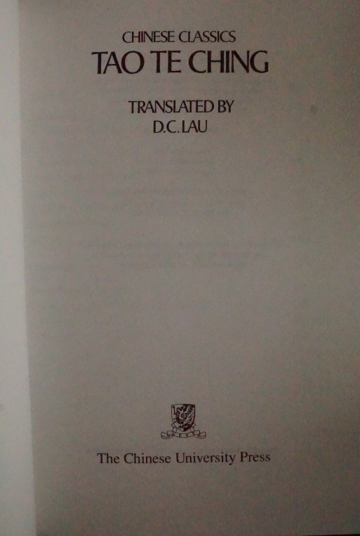 Tao Te Ching