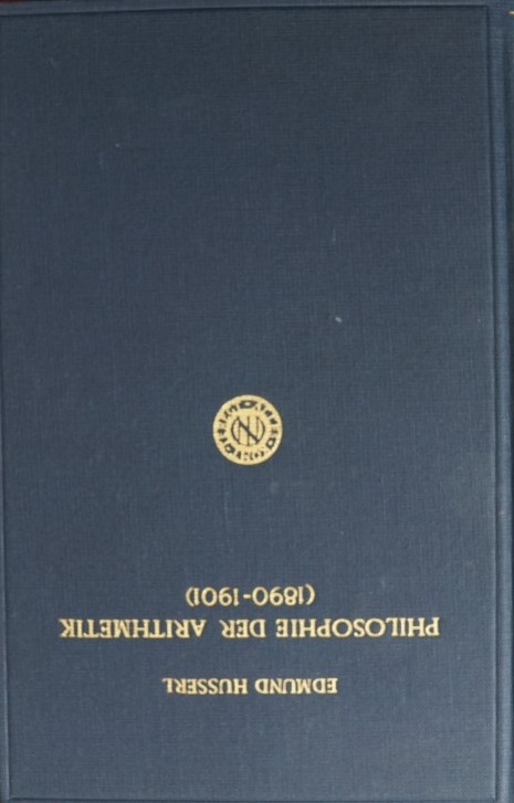 Philosophie der Arithmetik (1890-1901)