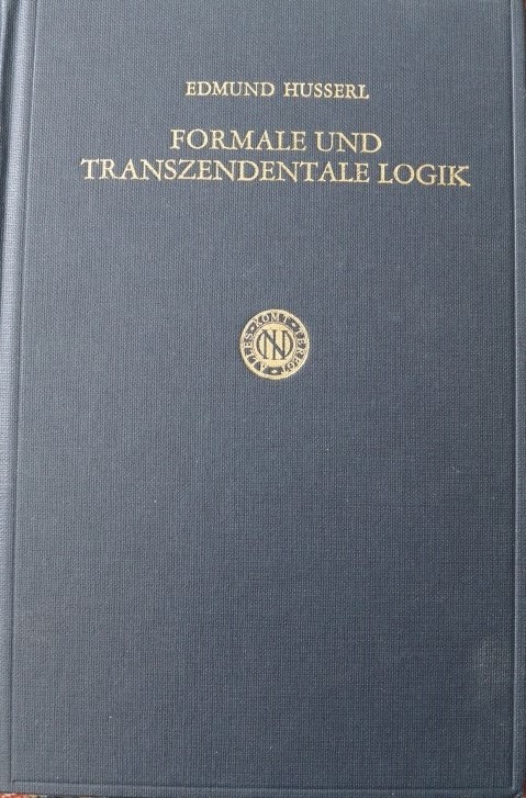 Formale und Tranzendentale Logik