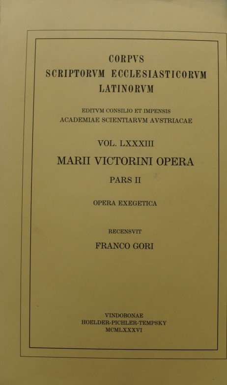 Opera PARS II - OPERA EXEGETICA