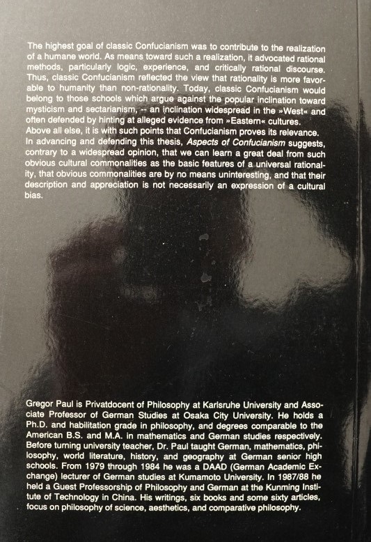 Aspects of Confusianism