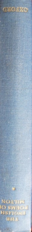 The Englisch Poems of John Milton