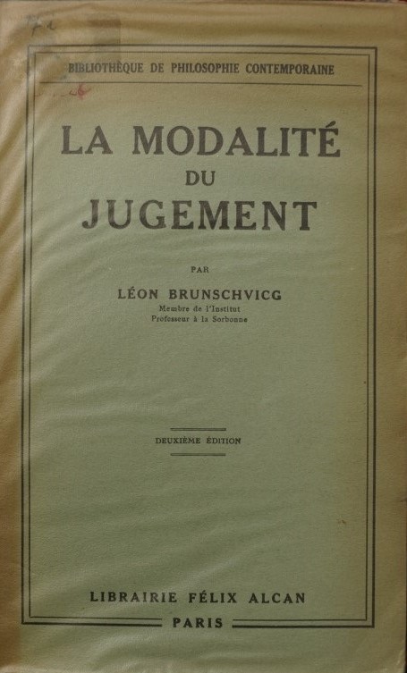 La Modalité de Jugement