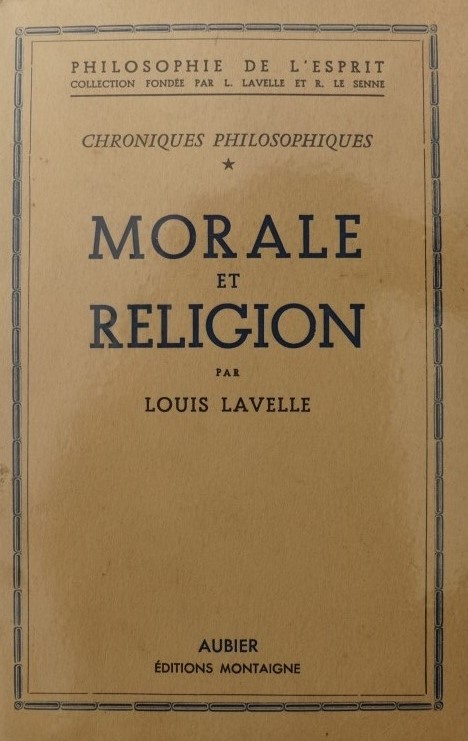 Morale et Religion 