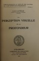 La Perception Visuelle de la Profondeur