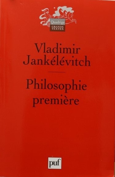Philiosopie première 