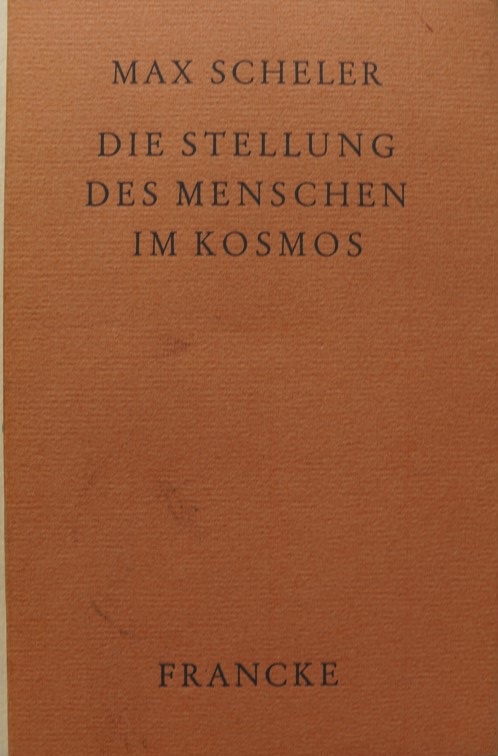 Die stellung des menschen im kosmos