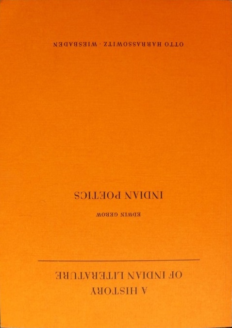 Indian Poetics