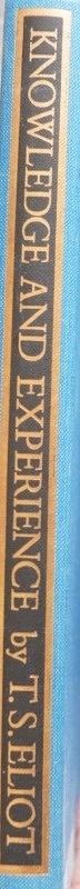 Knowledge and Experience in the philosophy of F. H. Bradley