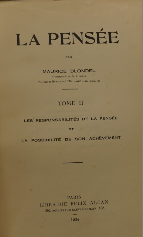 La Pensée 