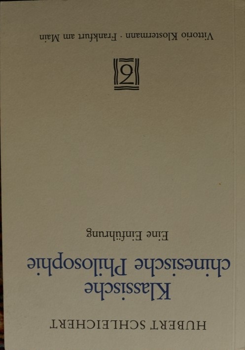 Klassische chinensische Philosophie