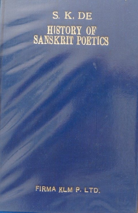 History of Sanskrit Poetics